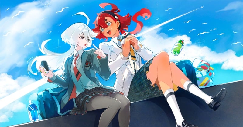 『水星の魔女 青春フロンティア』話題 湘南で出会うスレッタ&ミオリネの新連載「ラスト、どういうこと!?」「読んでニヤニヤ」