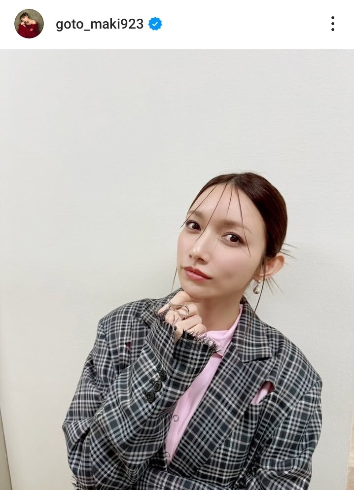 画像・写真 | 39歳・後藤真希、「何だか盛れた気がする！w」自撮り