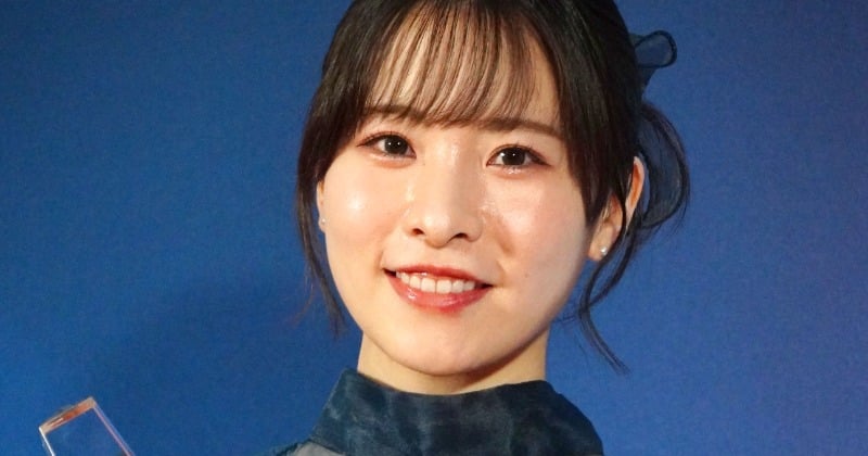 CAA】『マケイン』”杏菜”遠野ひかる、透け感のあるネイビー