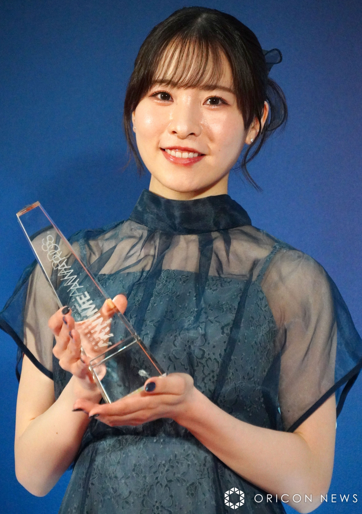 CAA】『マケイン』”杏菜”遠野ひかる、透け感のあるネイビー
