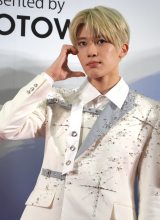 wASIA STAR ENTERTAINER AWARDS 2025 Presented by ZOZOTOWNx̃bhJ[ybgɓoꂵNCT WISHEVI (C)ORICON NewS inc. 