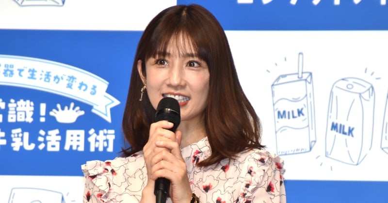 小倉優子、“ロングライフ牛乳”に驚き 3児のママならではのトークに、“牛乳クイズ”で知力を発揮