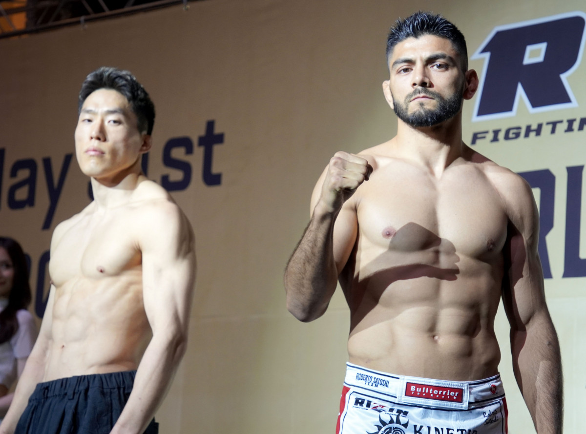 画像・写真 | 【RIZIN】シン・ユリvs.ケイト・ロータス握手で