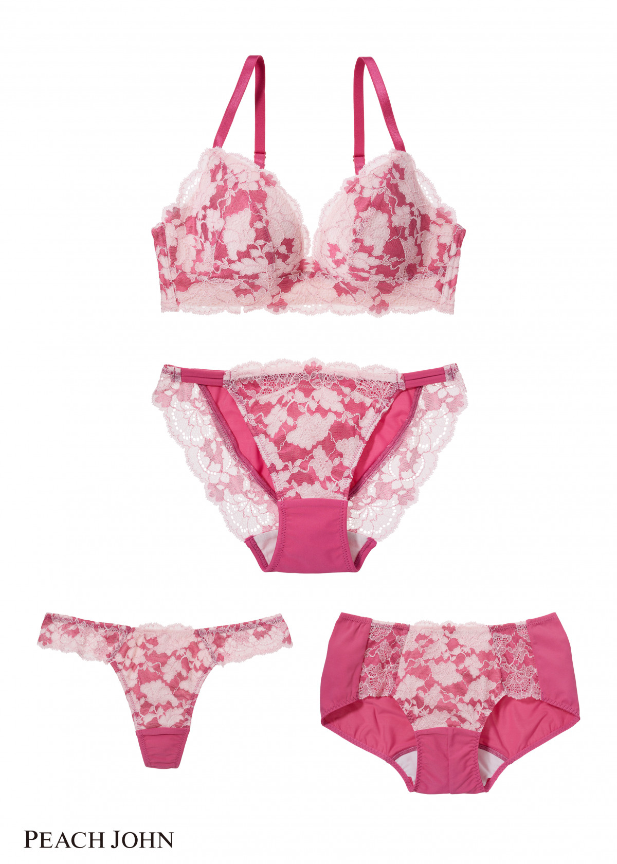 内田理央「ナイスバディブラ」新色“ローズピンク”の新ビジュアル公開