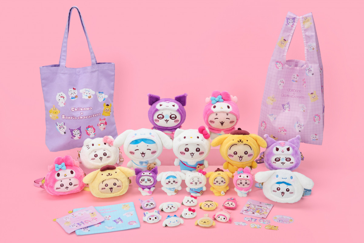ちいかわ×サンリオ コラボ ちいかわ×サンリオキャラクターズ」コラボ なりきりデザインで