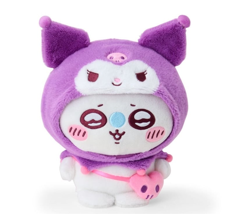 ちいかわ - ちいかわ 韓国 限定 クロミ サンリオ コラボ マスコット ぬいぐるみ ナガノ ちいかわ ナガノ×サンリオキャラクターズ』コラボ【ペア