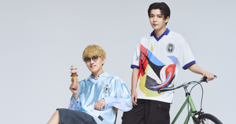 神山智洋＆長尾謙杜、ゲームシャツ監修＆完全受注生産へ