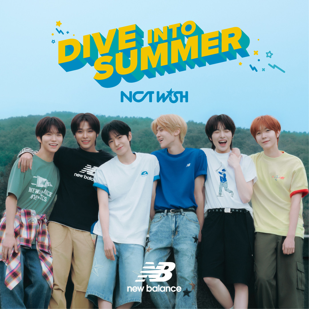 NCT WISH SHALOM WICHU Tシャツ ブルー S（[Qoo10] SLOW ACID