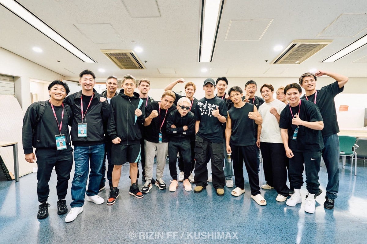 wRIZINjՂxɏoꂵJAPAN TOP TEAM̃t@C^[&ZRh 