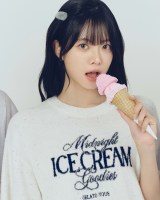 gelato pique�i�W�F���[�g �s�P�j�uICE CREAM COLLECTIO�m�v�𒅗p����HONG EUNCHAE�i�z���E�E���`�F�j 