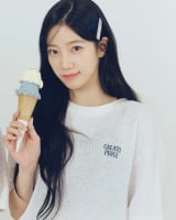 gelato pique�i�W�F���[�g �s�P�j�uICE CREAM COLLECTIO�m�v�𒅗p����KAZUHA�i�J�Y�n�j 