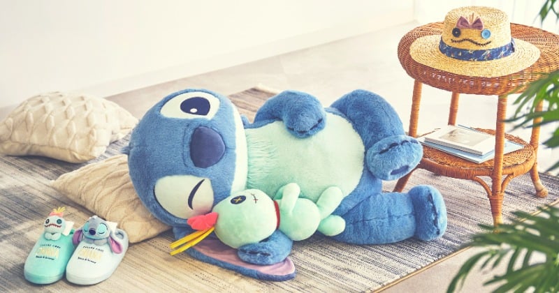 店舗限定 スティッチ&スクランプ ぬいぐるみ Disney Stitch Day スティッチ&スクランプに癒される ディズニーストアで