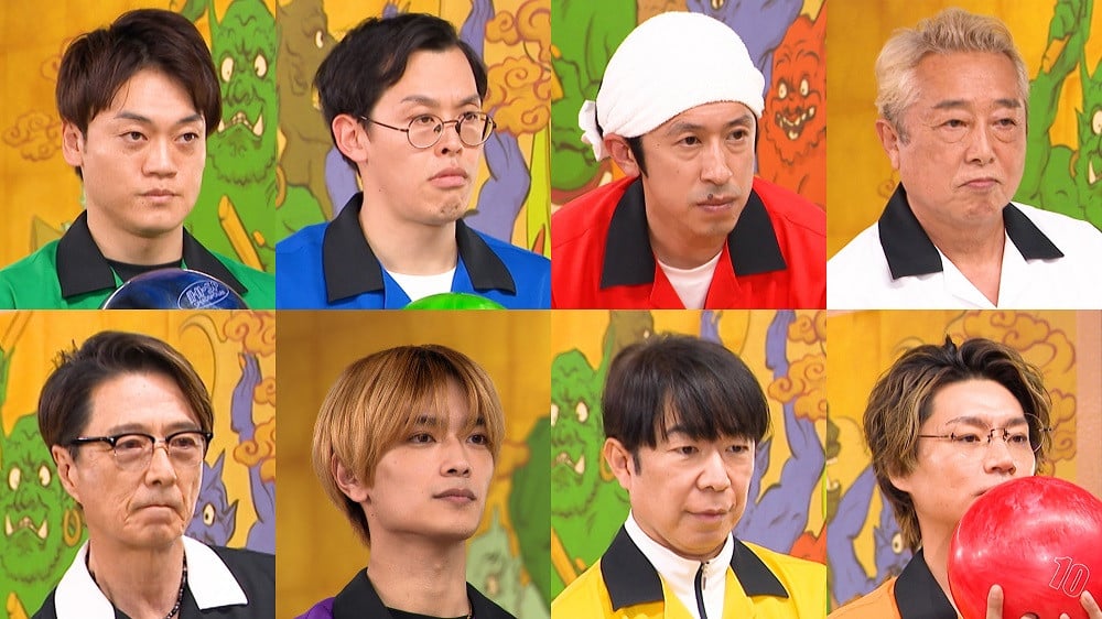 高橋恭平VS横尾渉、アイドルボウラー頂上決戦 『千鳥の鬼レンチャン』新企画「ボウリングサドンデス」開催