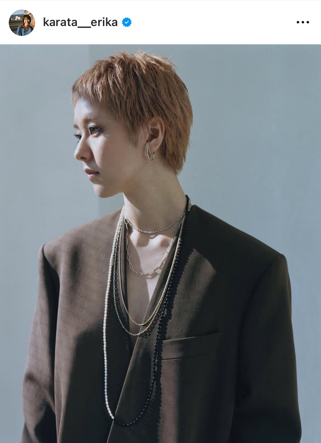 唐田えりか、印象ガラリ“金髪ベリーショートヘア”を公開 激変の理由も