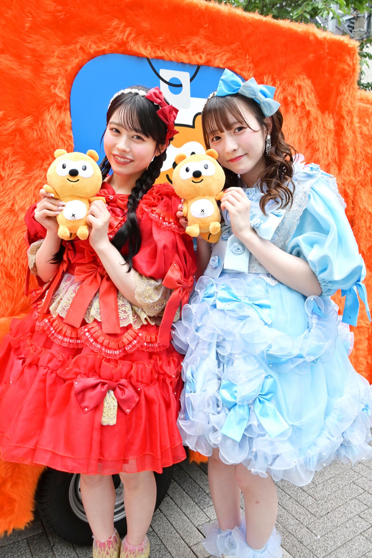 きゅーすと 5/25 ラボセ 幕張 抽選会 B賞 ペアチェキ 梅田みゆ 佐野愛花 ❤️🩵 #佐野愛花 #梅田みゆ #CUTIESTREET #きゅーすと #KAWAIIMAKER