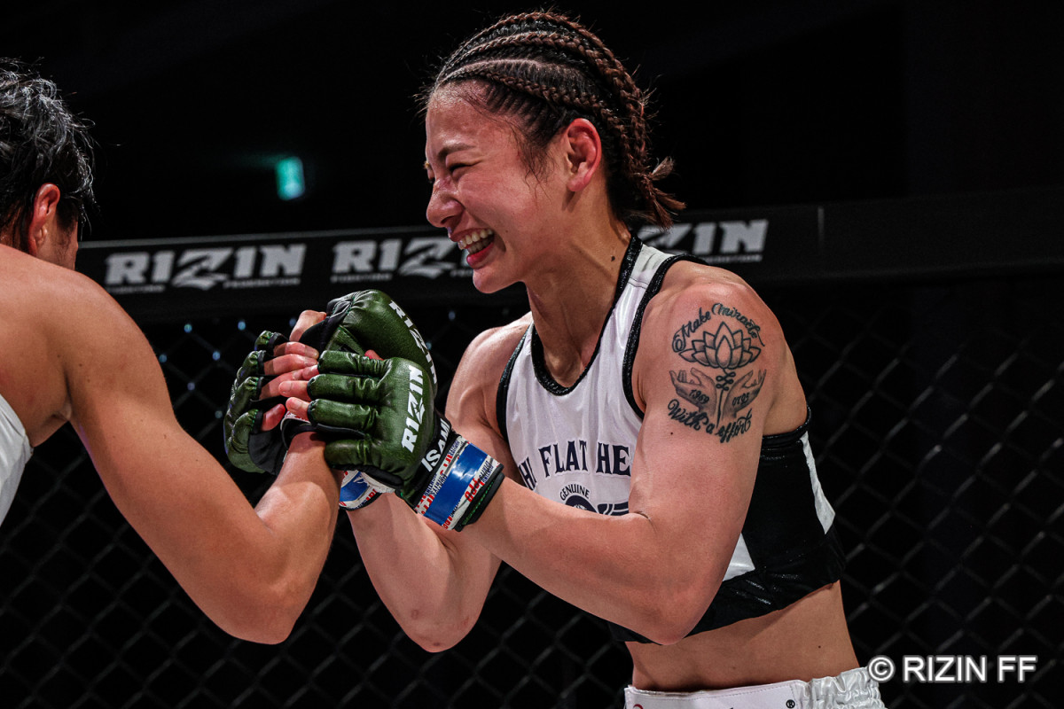 画像・写真 | 【RIZIN】ケイト・ロータス「勝ててホッとしてます」シン