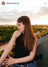 ���c�j�R���u����̗��͏��߂Đe�q�Ńt�����X�v (�ʐ^�̓C���X�^�O���� @2525nicole2 ���) 