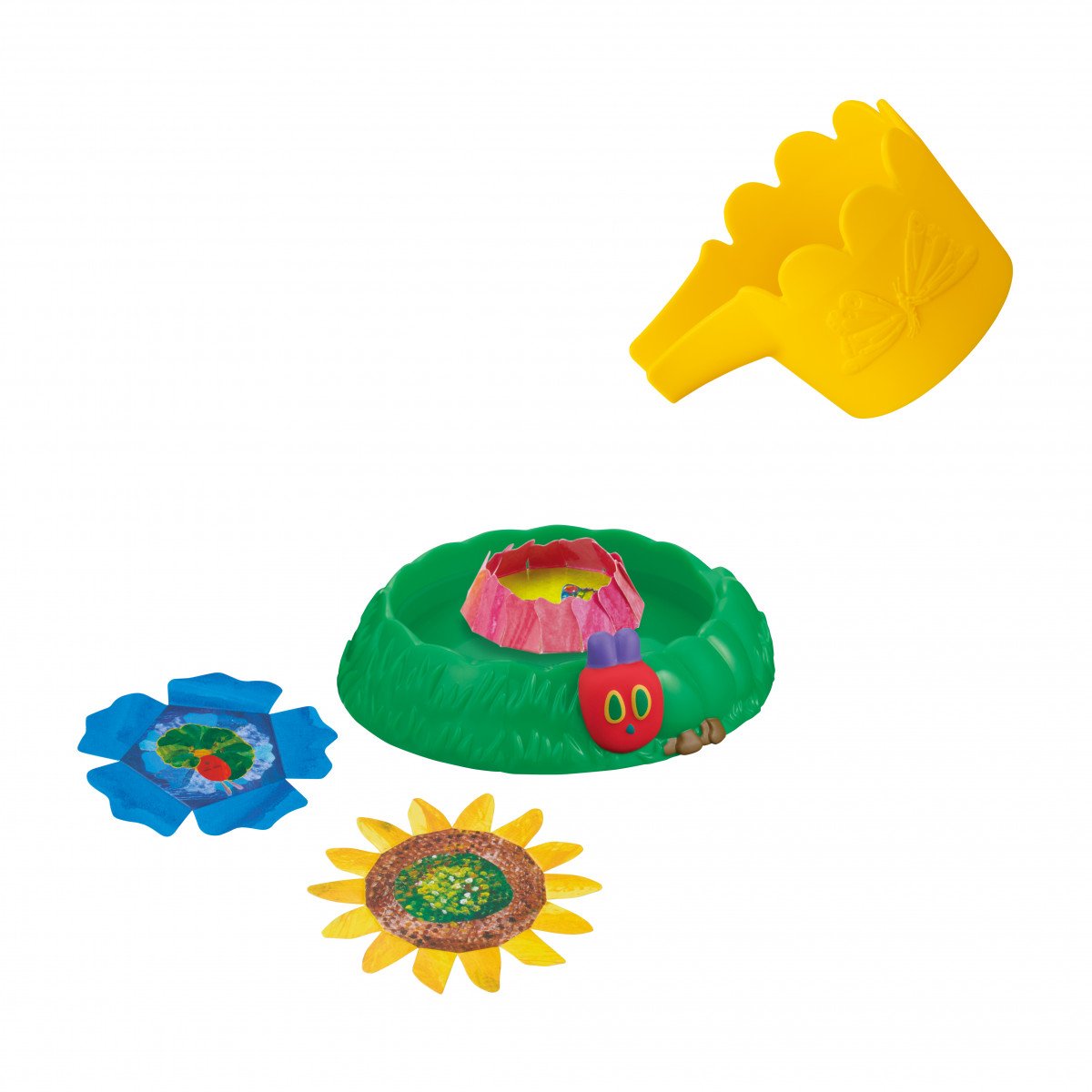 ハッピーセット、次回は「はらぺこあおむし」 シャボン玉や水車、お花