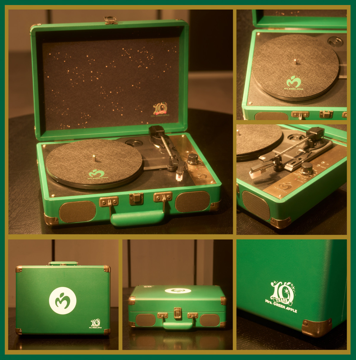 Mrs. GREEN APPLE、初のアナログ盤＆ポータブルプレーヤー発売
