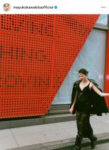 �͖k���F�q�u�����ł����A���̓x�A���q��������܂������ƁA���񍐐\���グ�܂��v�i�ʐ^�̓C���X�^�O���� @mayukokawakitaofficial ���j 