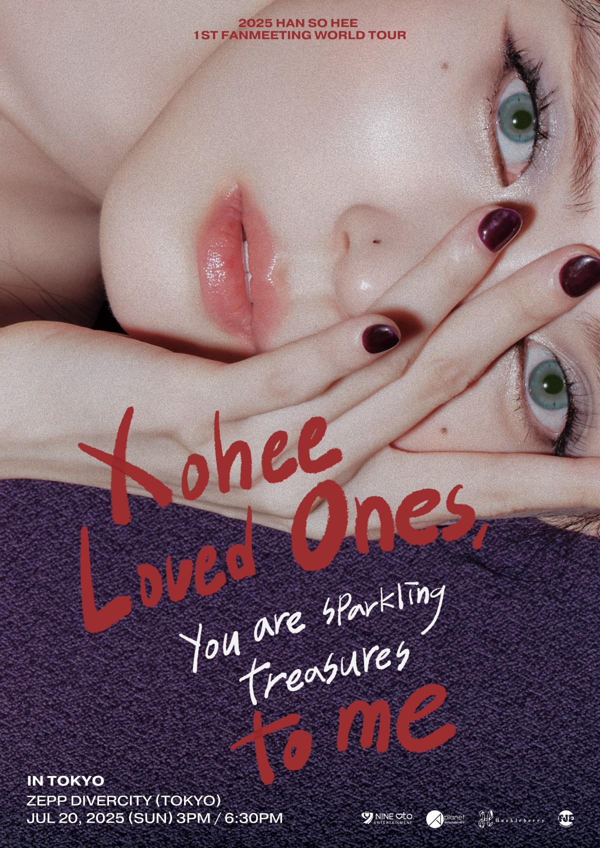 w2025 HAN SO HEE 1ST FANMEETING WORLD TOURyXohee Loved Ones,zin TOKYOx 