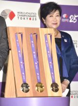 �w���� 2025 ���E���� 100 Days To Go!�x���f�B�A���\�C�x���g�ɏo�Ȃ������r�S���q�����s�m��(C)ORICON NewS inc. 