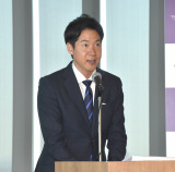 �w���� 2025 ���E���� 100 Days To Go!�x���f�B�A���\�C�x���g�ɏo�Ȃ���TBS�Έ��T�A�i�E���T�[ (C)ORICON NewS inc. 