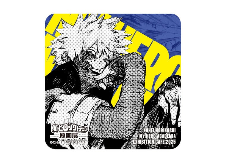 ヒロアカ 原画展 A2アートポスター 2枚セット 緑谷出久 爆豪勝己