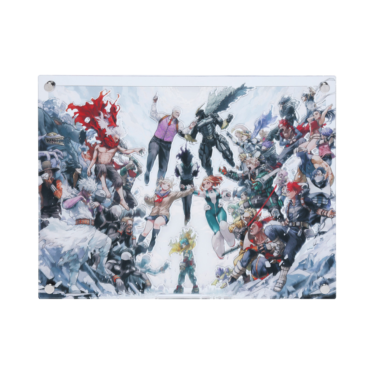 ヒロアカ　原画展　A2アートポスター2枚セット　【The Beginning】 ヒロアカ原画展 A2アートポスター2枚セット【The Beginning