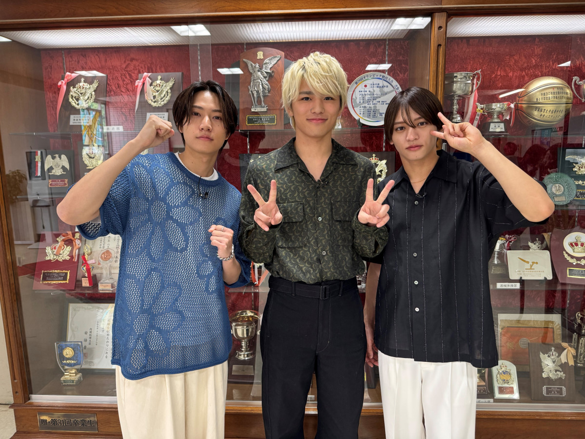 寺西拓人＆篠塚大輝（timelesz）×JW ANDERSON｜夢と現実。その狭間