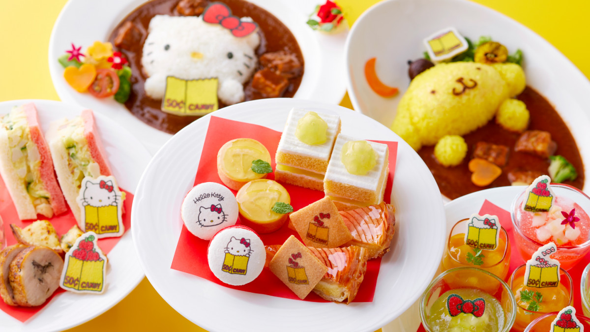 ハローキティ＆ポムポムプリンが“カレー・シチュー”に 豪華特典つき