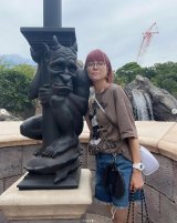 �f�B�Y�j�[�����h�𖞋i����hitomi�̓��e(�ʐ^�̓C���X�^�O���� @hitomi_official ���) 