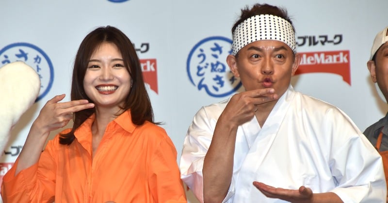 蜂谷晏海、夫・井戸田潤とイベント初共演 失態を優しく叱咤激励「大丈夫。すごいステキ」