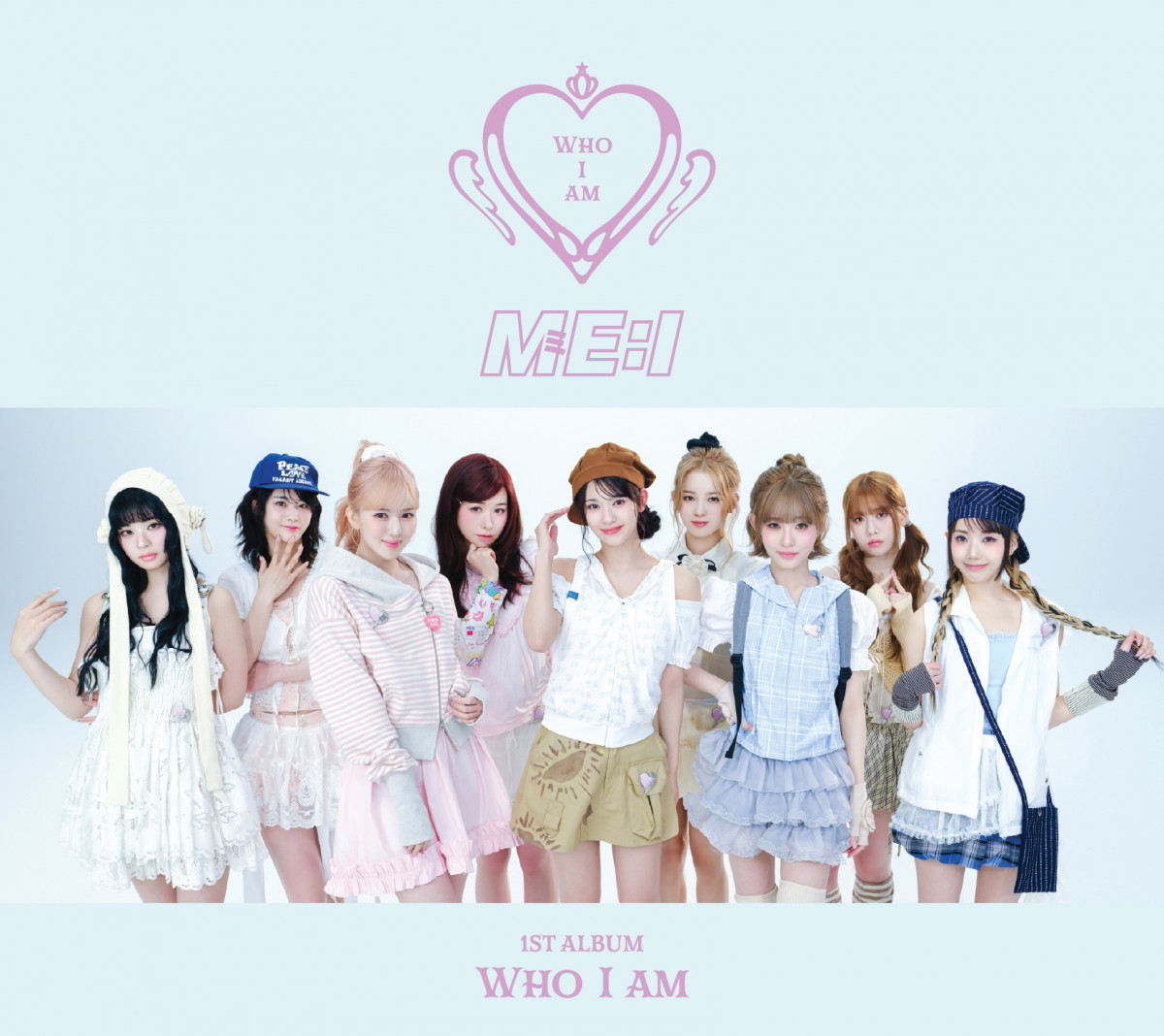 ME:I、初のアルバム『WHO I AM』リリース決定 大人っぽい新