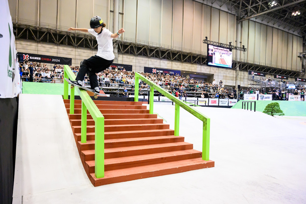 21E22ɋZh[ŊJÂuXQ[YOSAKA2025vɏoꂷg(C)Brett Wilhelm/X Games 