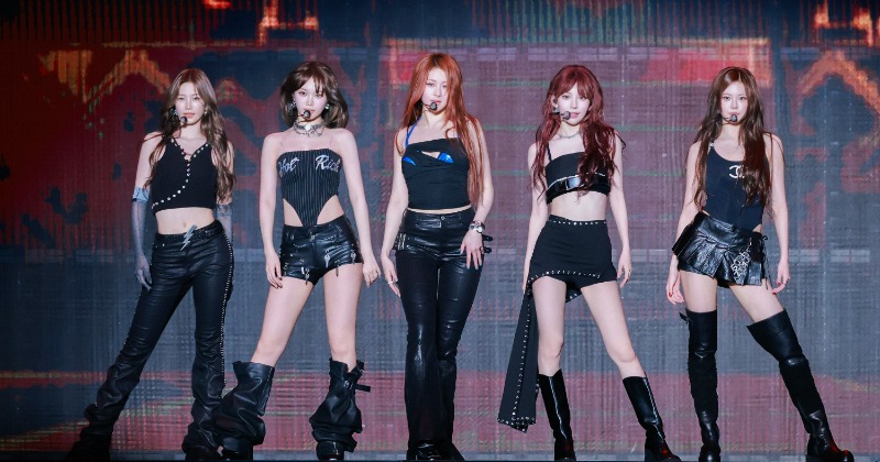 LE SSERAFIM、初の東京ドーム公演決定 サプライズ発表に歓喜の声「最高