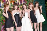 wCEREMONYxJ[ybgɓoꂵLE SSERAFIM()HUH YUNJINAKIM CHAEWONAKAZUHAASAKURAAHONG EUNCHAE(C)ORICON NewS inc. 