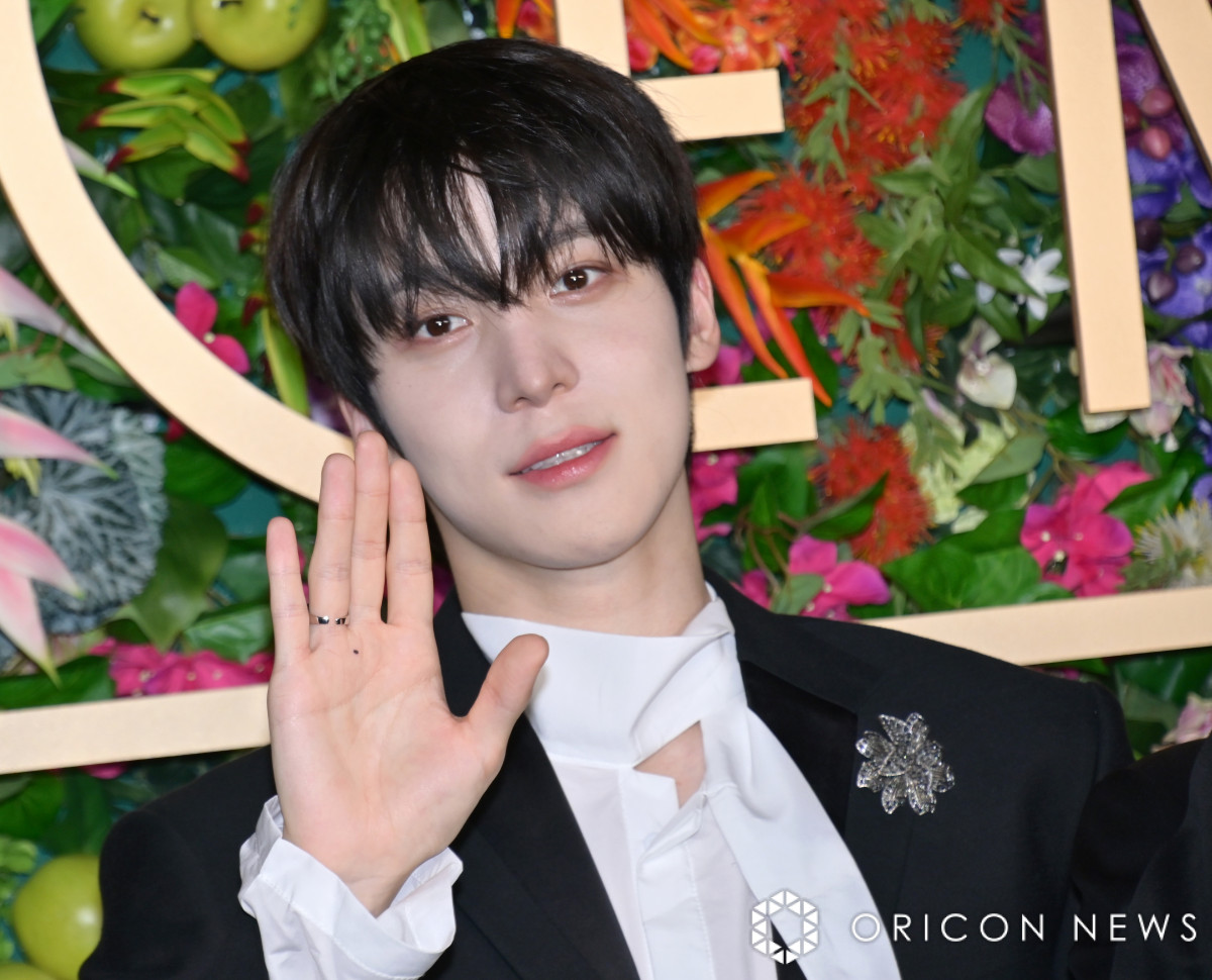 wCEREMONYxJ[ybgɓoꂵATEEZEz (C)ORICON NewS inc. 