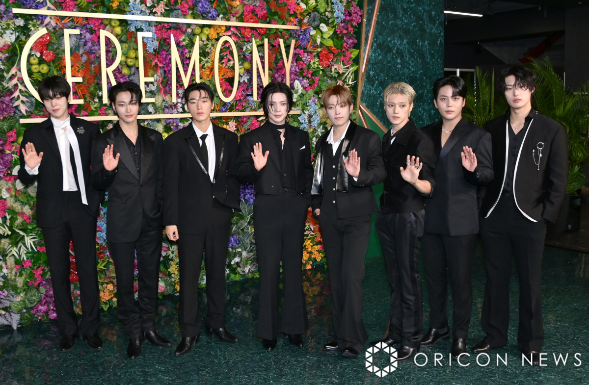 wCEREMONYxJ[ybgɓoꂵATEEZ()zA\t@ATATAzWAEAWzA~M (C)ORICON NewS inc. 