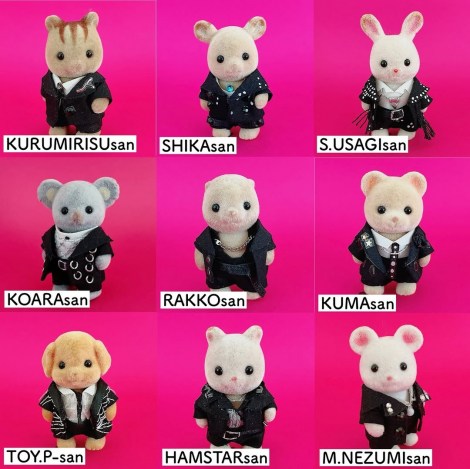 スノバニア⛄️衣装 Snow Manをシルバニアで再現した可愛すぎる“スノバニア”が癒やし