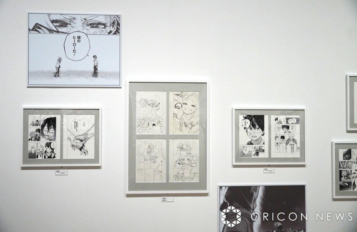 画像・写真 | 『ヒロアカ』原画展、ヒーローVSヴィランの死闘を体感