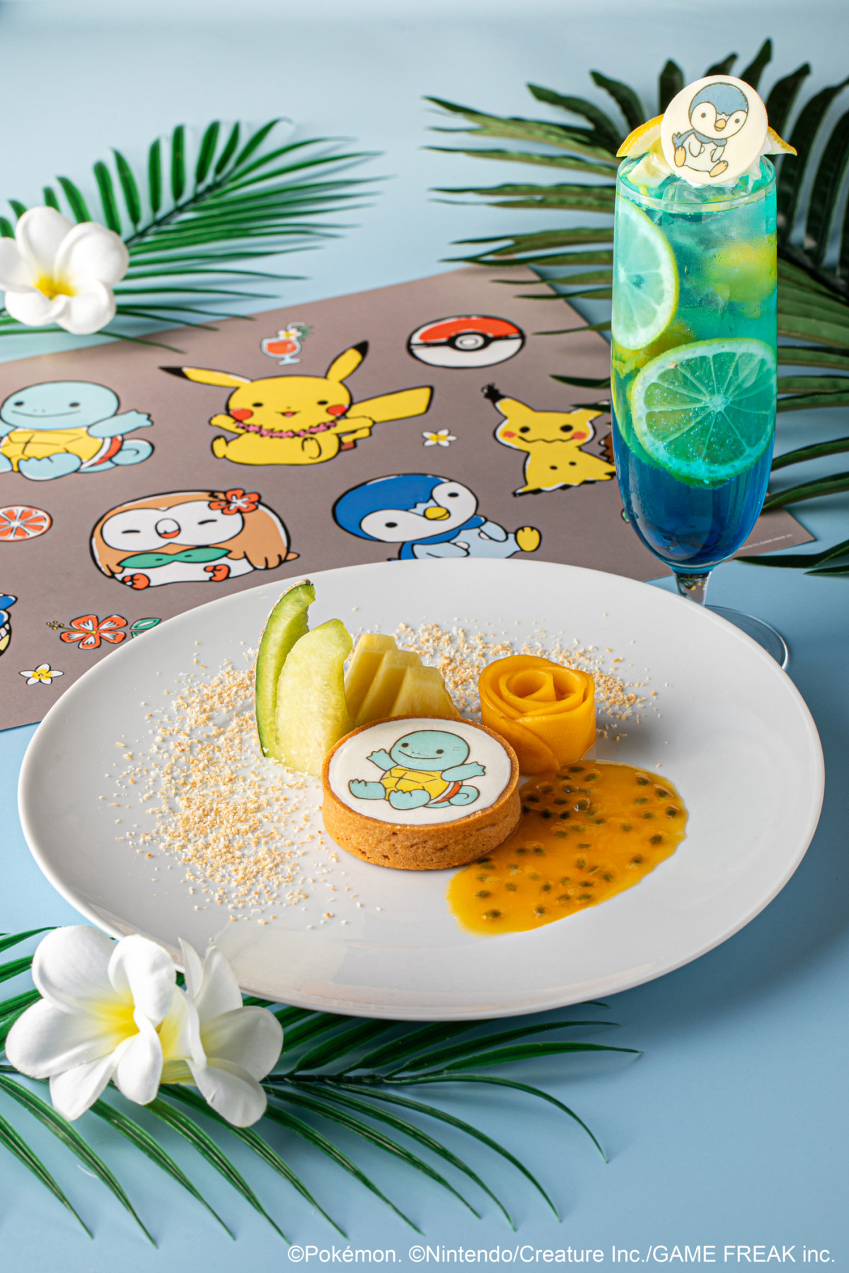 ポケモン　ランチョンマット　ポケモンスリープ　ホテル ポケモンスリープ×グランド ハイアット 東京 コラボフード｜みにたま