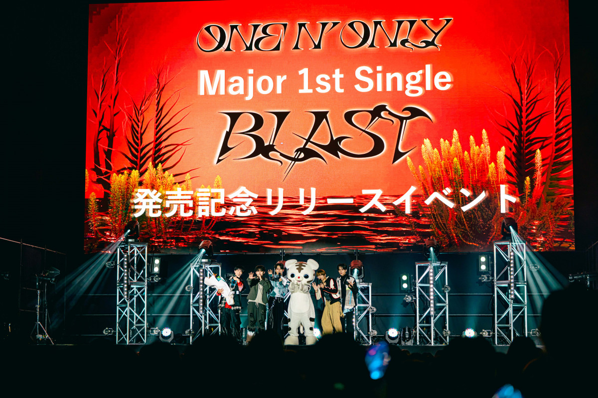ONE N' ONLY、メジャーデビューに喜び「うれしいです！」 2000人