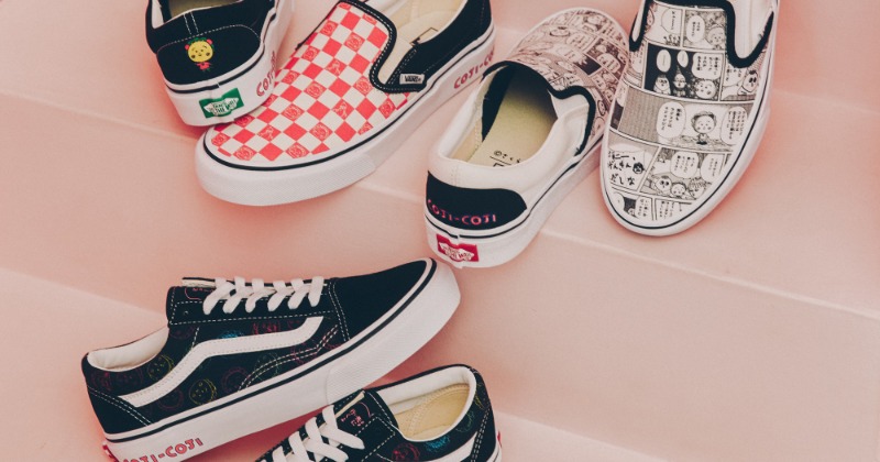 Vansと「ちびまる子ちゃん」「コジコジ」がコラボ モモコグミ