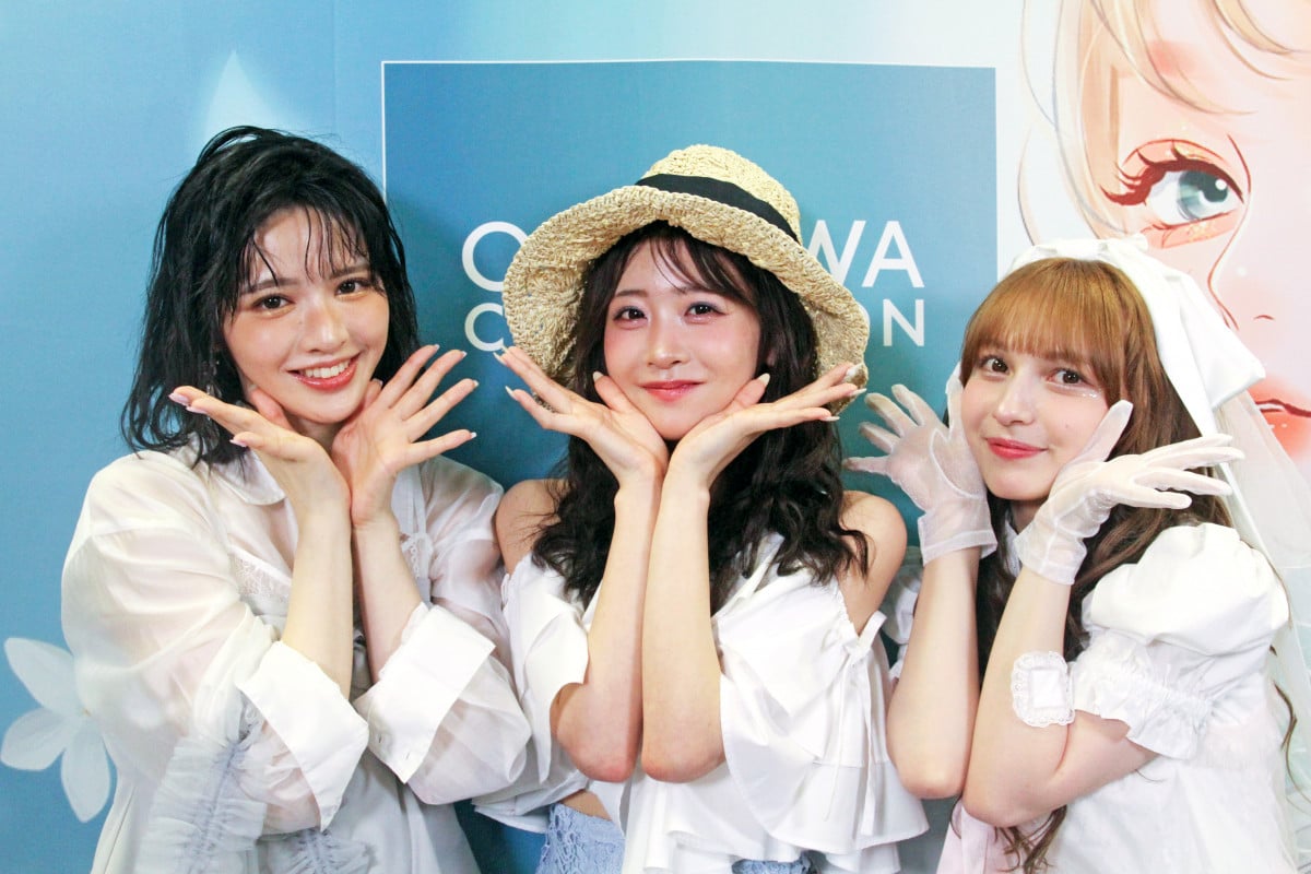 FRUITS ZIPPER櫻井優衣&鎮西寿々歌&早瀬ノエル、沖縄コレクション出演で堂々ランウェイ「次は7人で」 【インタビュー】