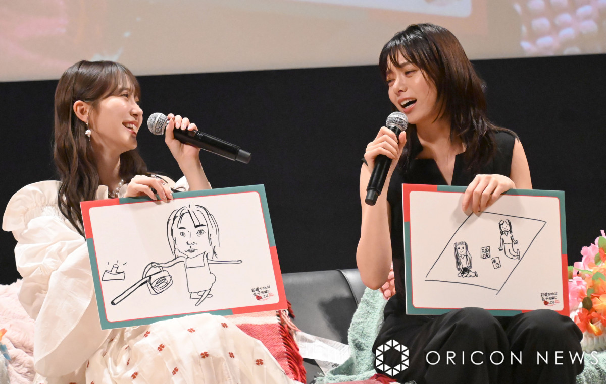 元日向坂46加藤史帆、独特なタッチの絵に会場爆笑 森カンナを描くも