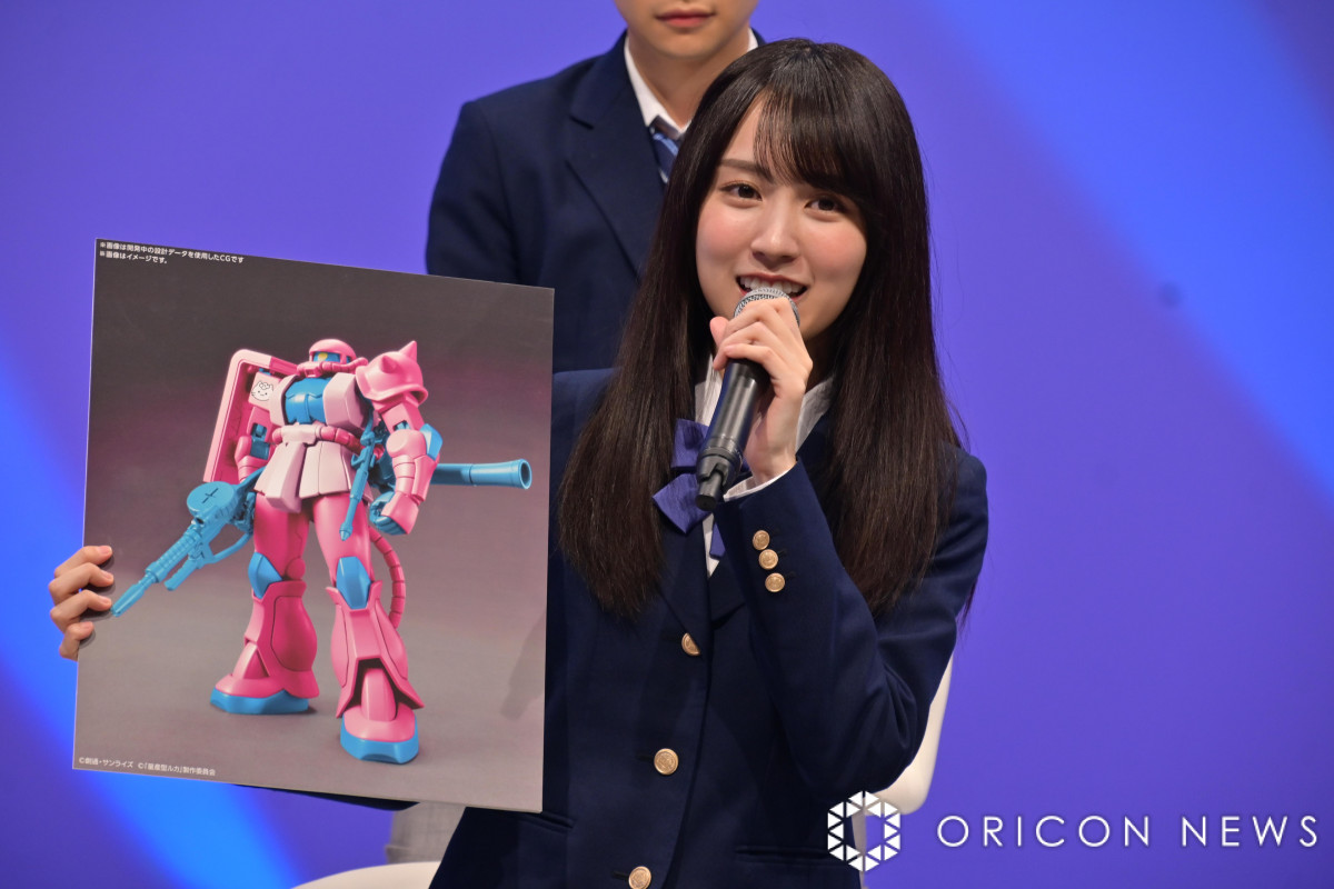 量産型ルカ専用ザク」解禁 乃木坂46賀喜遥香の“かきねこ”＆筒井