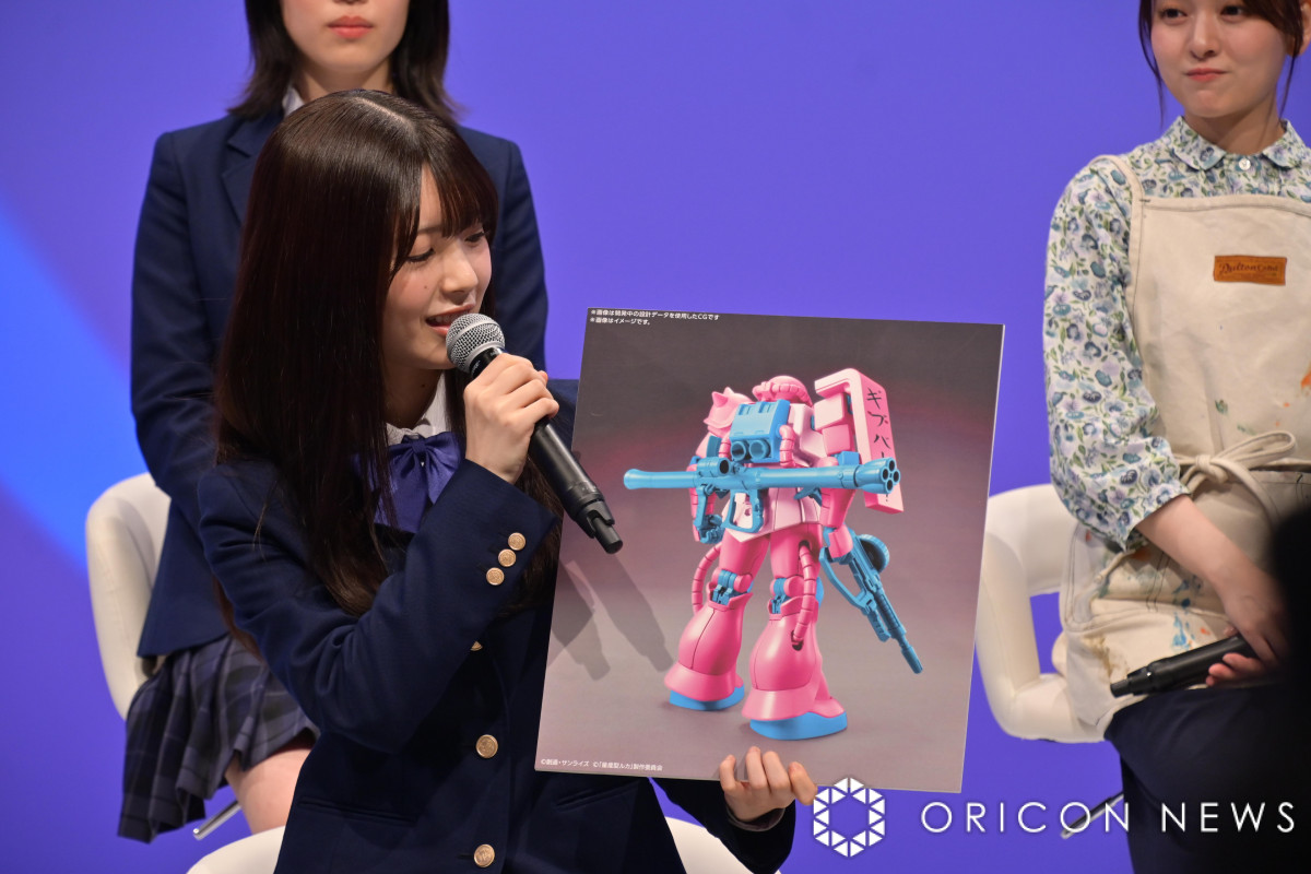 量産型ルカ専用ザク」解禁 乃木坂46賀喜遥香の“かきねこ”＆筒井