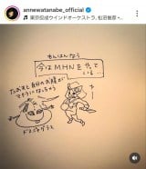 �ǁu�F�B�̉Ƃɔ��܂�ōs���ăQ�[�������Ă��炢�܂����v(�摜�̓C���X�^�O����@annewatanabe_official���) 