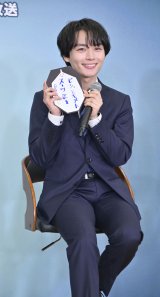 �e���r�����h���}9�w�\�ʌ����x�L�҉�ɓo�ꂵ���Ȃɂ�j�q�E�吼����(C)ORICON NewS inc. 